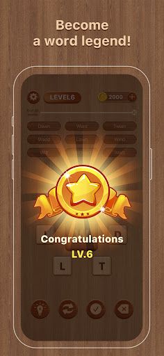 Spelling Bee：Wood Word Pangram - Screenshot 2