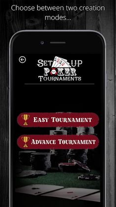 Poker: Setup My Tournament PRO - Screenshot 1