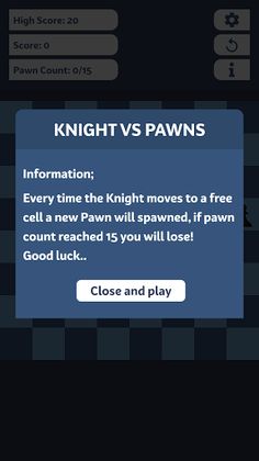 Knight vs Pawns - Screenshot 3