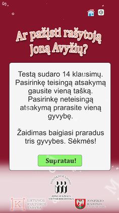 Ar pažįsti rašytoją Joną Avyži - Screenshot 4