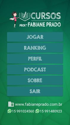 QUIZ - Educação - Profa. Fabia - Screenshot 1