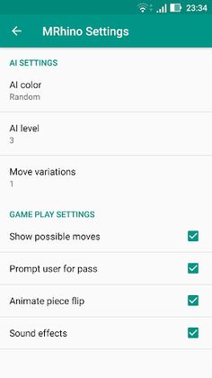 MRhino Reversi - Screenshot 2
