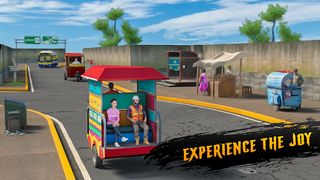 Tuk Tuk Auto Rickshaw Game 3d - Screenshot 2