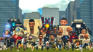 Real Skibd War: Toilet Monster - Screenshot 2