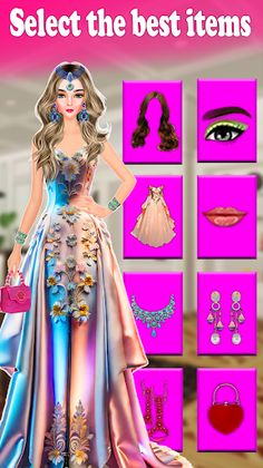 Stylist Star Girls game - Screenshot 3