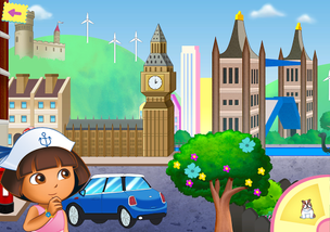 Dora the Explorer - Dora's Wor - Screenshot 3