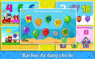 Bé Học Toán: Số Đếm, Cộng, Trừ - Screenshot 3