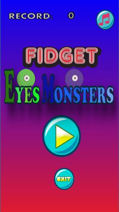 Fidget Eyes Monster - Screenshot 1