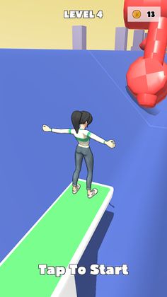 Trampoline Run - Screenshot 3