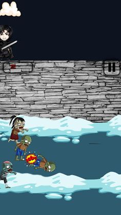 The Wall: Winter Zombies Are C - Screenshot 4
