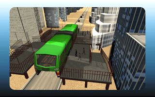 Elevated Bus 3D City Rush - Screenshot 3