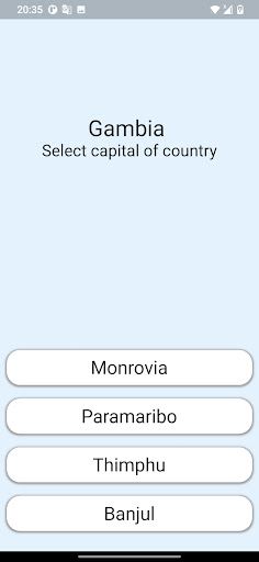 Country quiz - Screenshot 1
