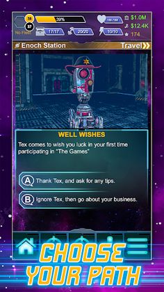 Pirates of Procyon - Text RPG - Screenshot 1