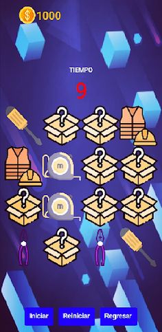 Juego de memoria Random - Screenshot 1