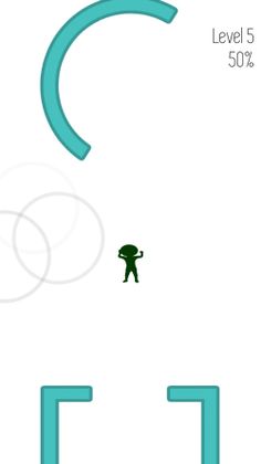 Stickman vs Circles - Screenshot 2
