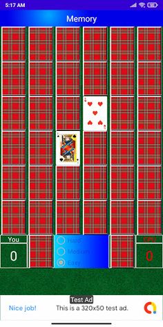 Memory(Card Game) - Screenshot 3