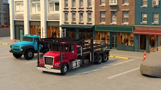 Euro Cargo Parking Truck Games - Screenshot 1