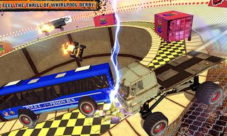 Police Bus Derby Crash Stunts - Screenshot 2