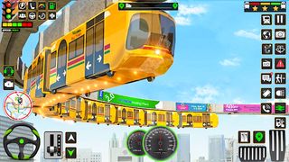 Modern Train Driver Train Game - Screenshot 2