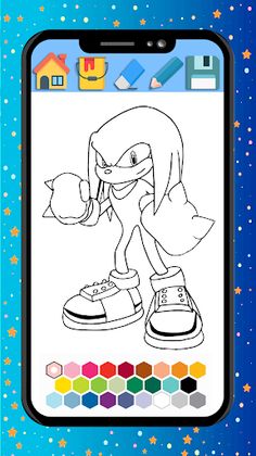 soni coloring cartoon book the - Screenshot 3