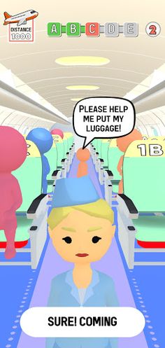 Cabin Attendant - Screenshot 1