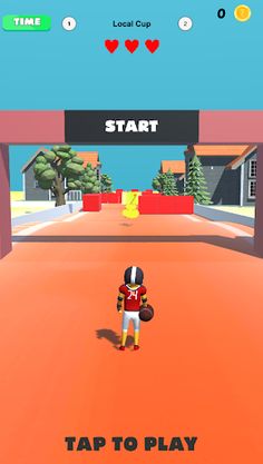 Touch Down FootBall Challenge - Screenshot 1