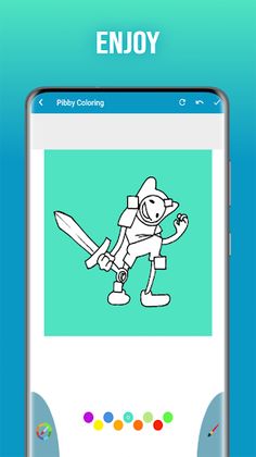 Coloring FNF Pibby Apocalypse - Screenshot 2