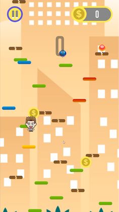 Comic jump master - Screenshot 1