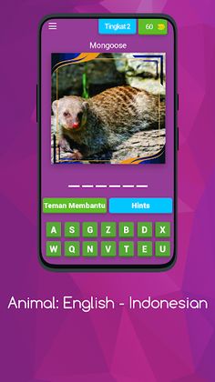 Kuis Hewan: Inggris-Indonesia - Screenshot 3