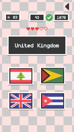 World Flags Quiz - Screenshot 4
