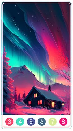 Aurora Color by Number - Screenshot 3