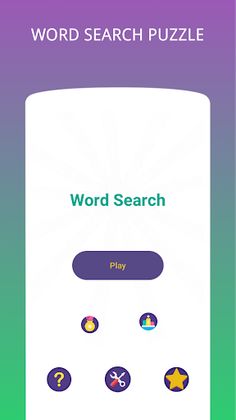 Word Search Puzzle Game - Screenshot 1