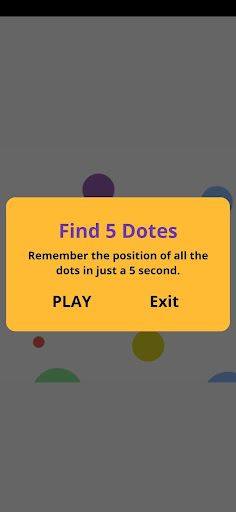 find me dots - Brain Training  - Screenshot 2