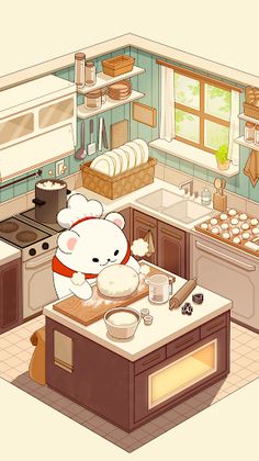 Bread Bear: Cook with Me - Screenshot 3