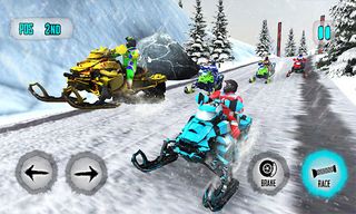 Snowmobile Games: Snow Trail - Screenshot 3