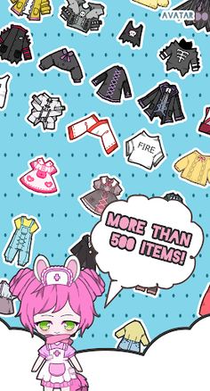 Avatar Do chibi doll dress up - Screenshot 4