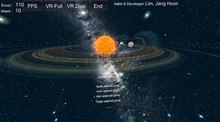 Galaxy VR, Solar System 2020 - Screenshot 1