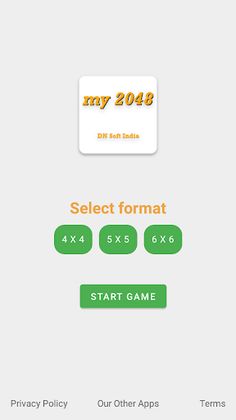 my 2048 - Screenshot 1