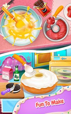 Sweet Donut Cake Maker - Screenshot 1