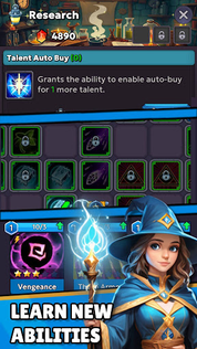 Idle Tower Defense: RPG Wizard - Screenshot 4