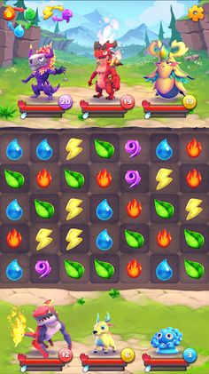 Monster Clash - Battle Lands a - Screenshot 1