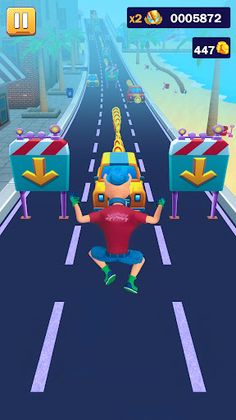 Subway Friends Running Game - Screenshot 1