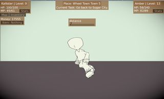 Flower Field Visual Novel RPG - Screenshot 3