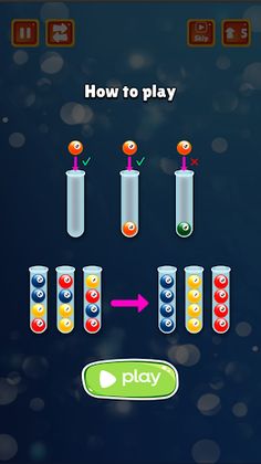 Billiard Ball Sort Puzzle - Screenshot 1