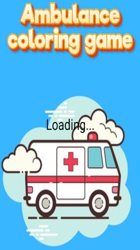 Coloring Ambulance Cars - Screenshot 3