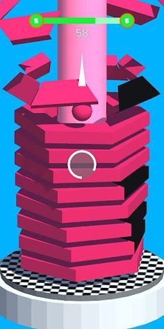 Stack Ball 3D The Helix Jumper - Screenshot 2