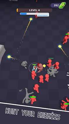 Stickman Squad Merge Grabber - Screenshot 2