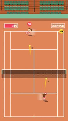 Tiny Tennis - Screenshot 1