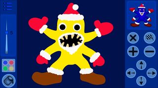 Draw Christmas Monster Secret - Screenshot 3