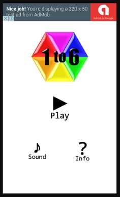 1 to 6 - Number & Colour Game - Screenshot 1